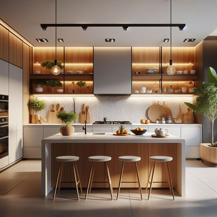 Ambient Kitchen Lighting